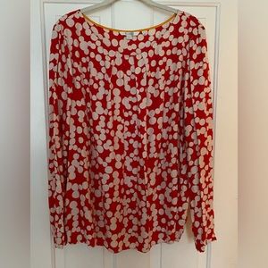 Boden Polka dot blouse